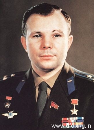 前苏联宇航员加加林。