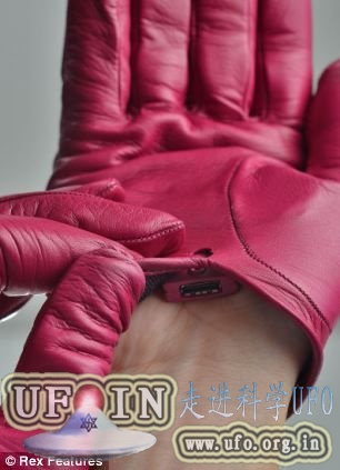 神奇手套可将手掌变成电话：售价达1000英镑的图片 第3张
