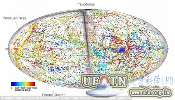 科学家绘制宇宙3D地图：涵盖30亿光年太空区域