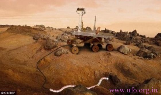 科学家拟派机器蛇探索火星：协助火星车的图片 第3张