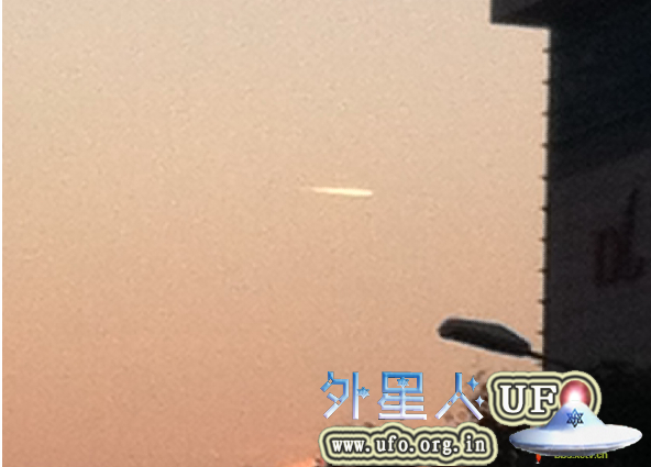 河南许昌上空惊现UFO，UFO轨迹有弧形(2013年11月27日)的图片 第3张