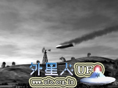 1981年5月15日椭圆形UFO疑似坠毁莫斯科奥卡河山谷的图片