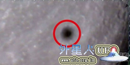 超级月亮天文奇观惊现UFO 外星人也来赏月的图片