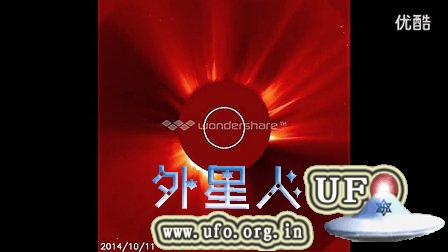 2014年11月13日太阳周围的UFO的图片