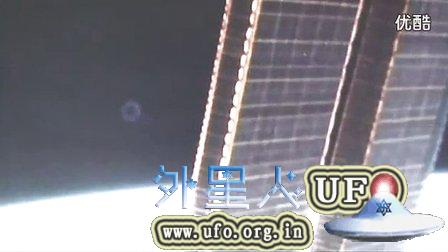 2014年12月26日国际空间站拍到的六角形光圈UFO