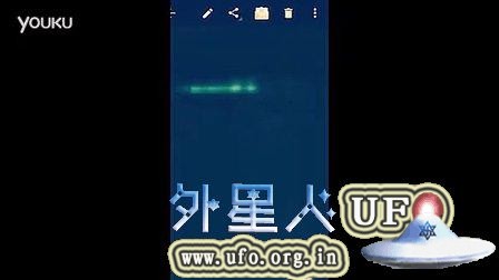 2015年3月16日国际空间站拍到雪茄型UFO的图片