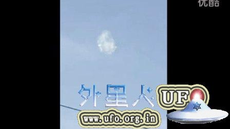 2015年7月6日纽约上空伪装成云的UFO