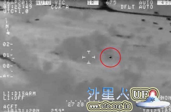 美国土安全部意外拍到海上UFO