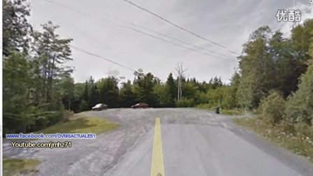 加拿大谷歌地球拍到的UFO