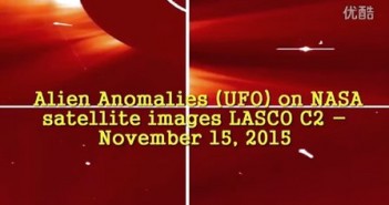 2015年11月15日太阳周围巨大UFO