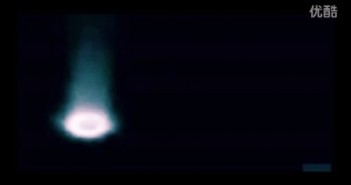 盐湖城粉色环状发光UFO的图片