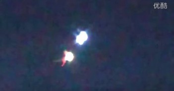 2015年11月26日加拿大奇怪巨大的发光团&红色发光UFO