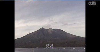 日本樱岛火山UFO2015年12月8日
