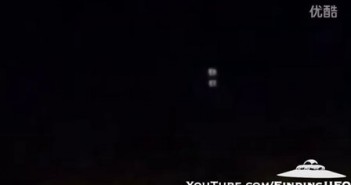 2015年12月10日德州三个发光球UFO