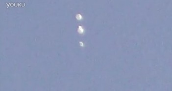 2015年12月18日米兰一串白色光球UFO