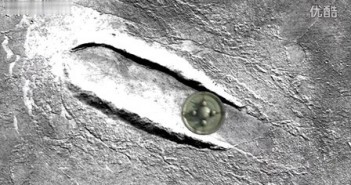 火星上的巨大着陆痕迹