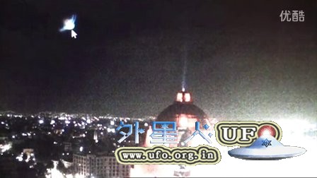 2016年1月3日墨西哥蓝色光球UFO的图片
