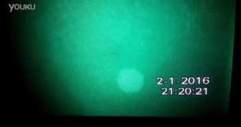 2016年1月2日高空白色光球UFO