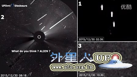 2015年12月30日太阳周围满屏巨大UFO的图片