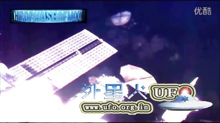 2016年1月国际空间站巨大十字暗条UFO的图片