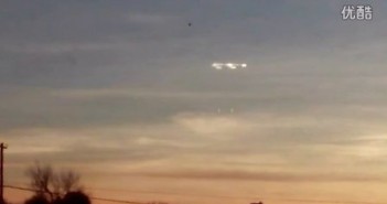 2016年2月15日拉斯维加斯形状奇特的发光UFO