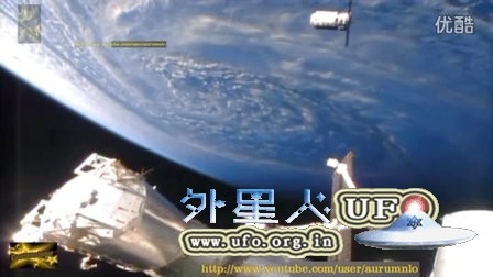 2016年2月24日国际空间站白色光球UFO的图片