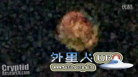2016年2月11日佛罗里达彩色放大光团UFO的图片