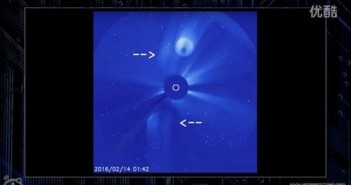 2016年2月14日卫星拍到的第2个太阳UFO分析（2）
