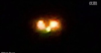 2016年2月28日荷兰一对橙色光球UFO的图片