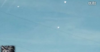 2016年3月初伊利诺伊三光点UFO组成的巨大三角形