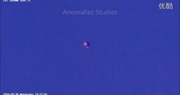 2016年3月30日紫色光球UFO