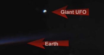 NASA空间站拍到明亮的UFO