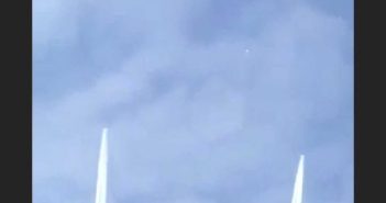 UFO后面2战机 拉斯维加斯2016年5月22日
