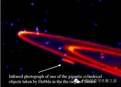土星出现超巨大雪茄型UFO长达5万公里的图片 第4张