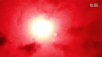 巨大的不明飞行物出现在太阳附近的图片