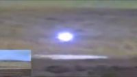 2016年9月10日近地蓝色光球UFO不断变大缩小的图片