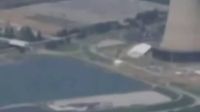 四个UFO飞碟在美国核电站上空盘旋 外星人在干什么？