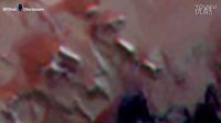 远古火星人的大群寺庙结构建筑在火星南极 谷歌火星 UFO观察的图片