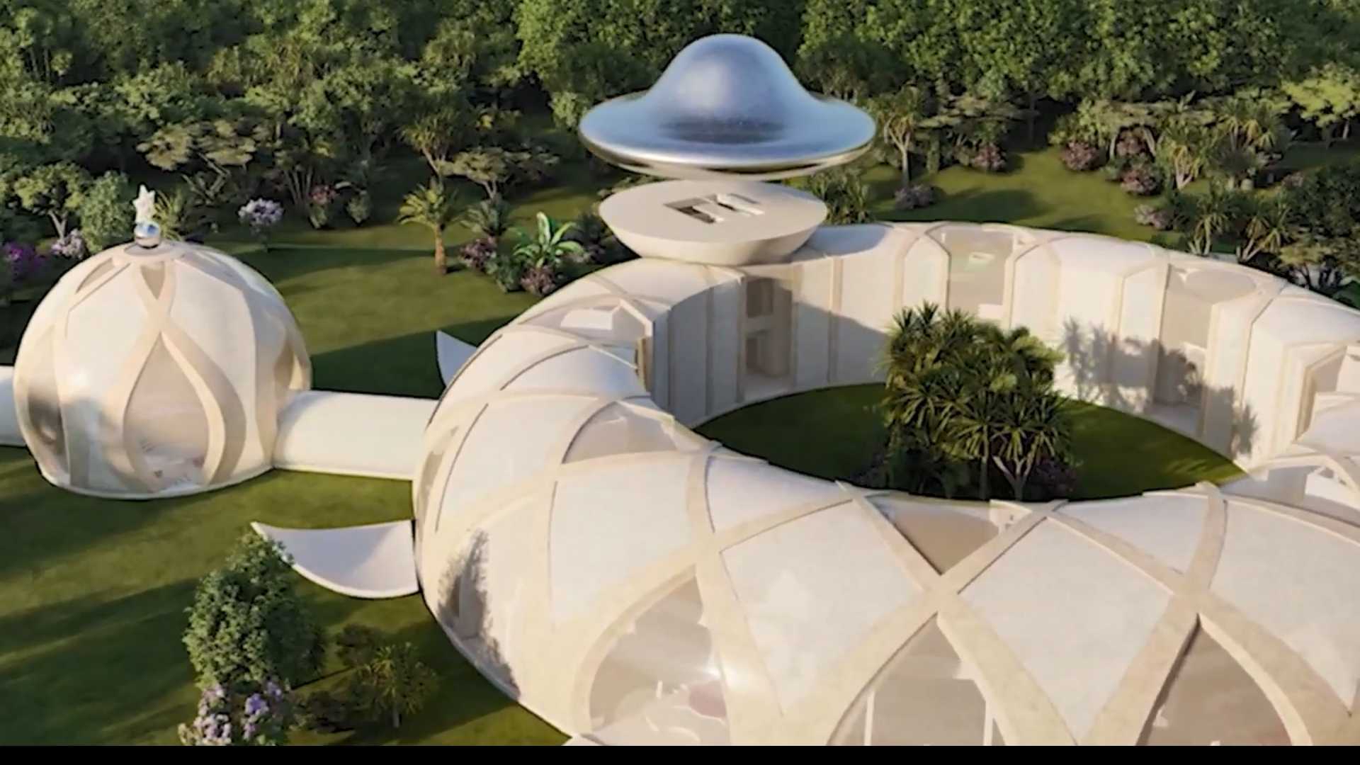 外星人大使馆的结构看起来像DNA 第3张