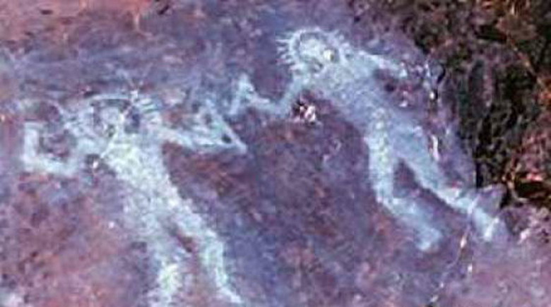 绘于公元前10000年的意大利洞穴壁画